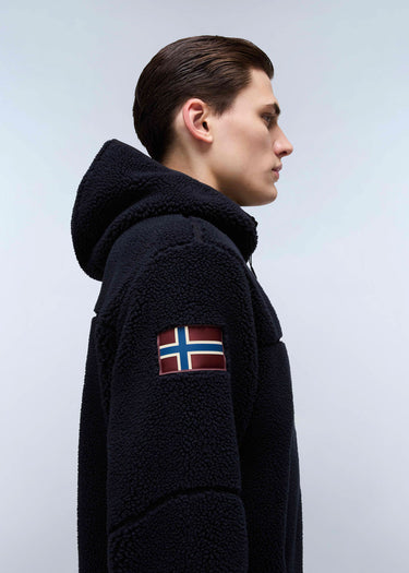 Napapijri Jassen Yupik full zip hoodie - black