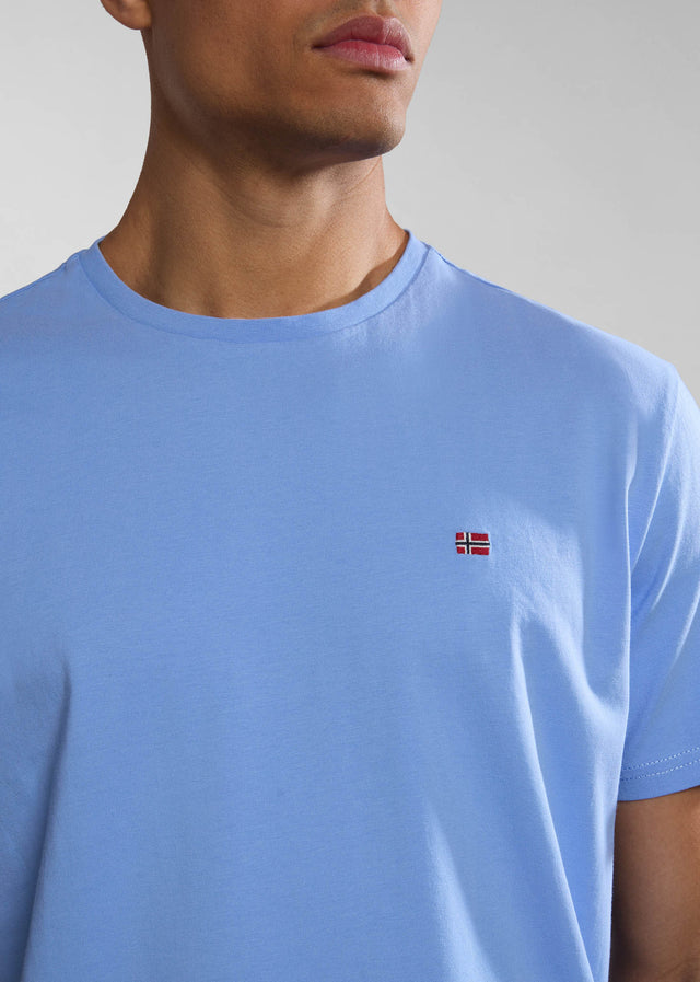 Napapijri T-shirts Salis ss sum - blue flower