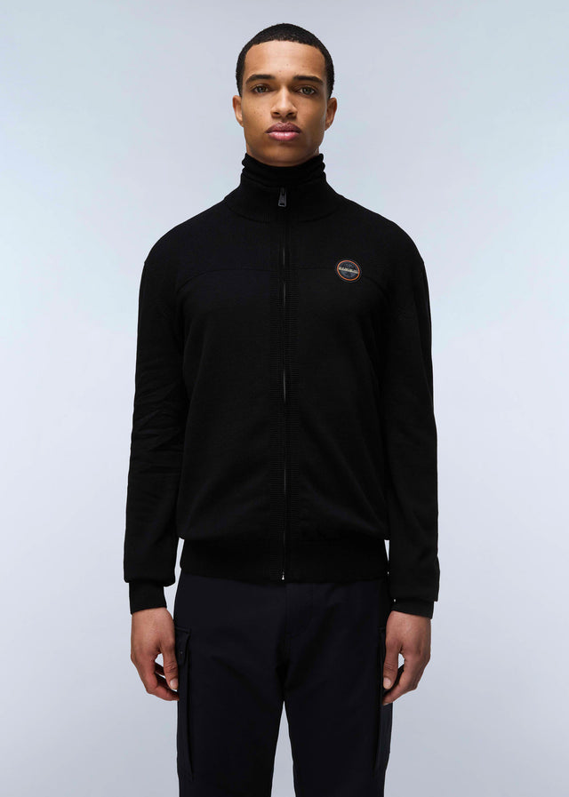 Napapijri Vesten Derri full zip vest - black