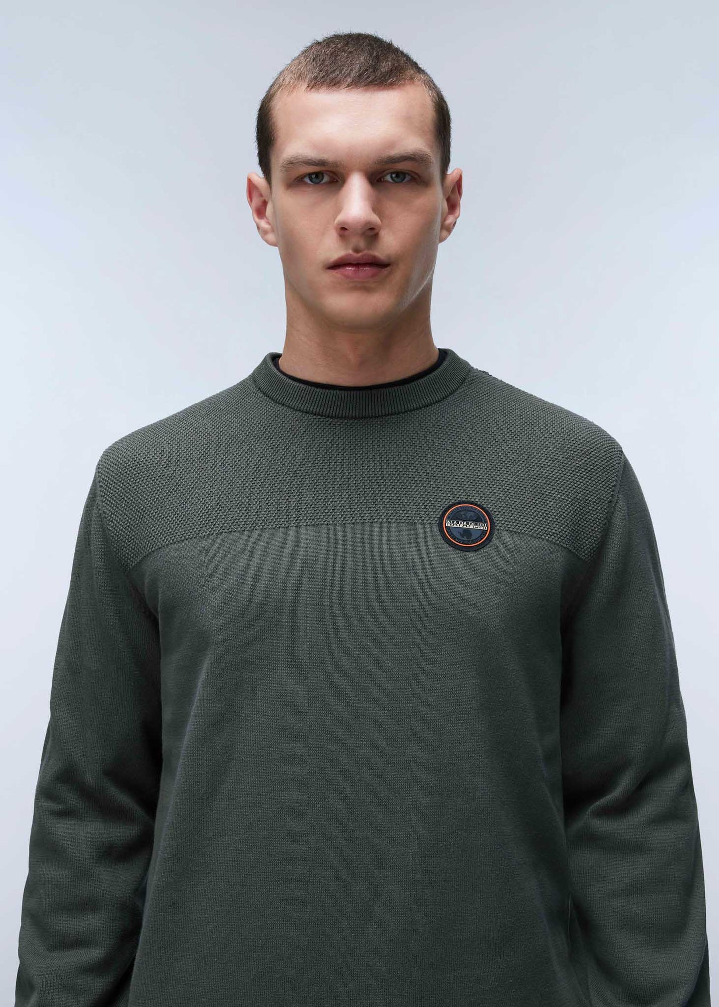 Napapijri Truien Derri crewneck sweater - green urban