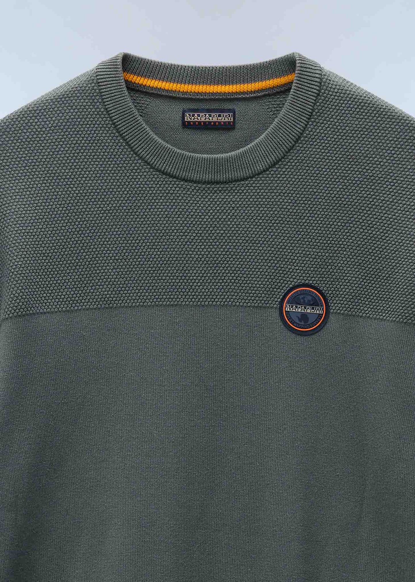 Napapijri Truien Derri crewneck sweater - green urban