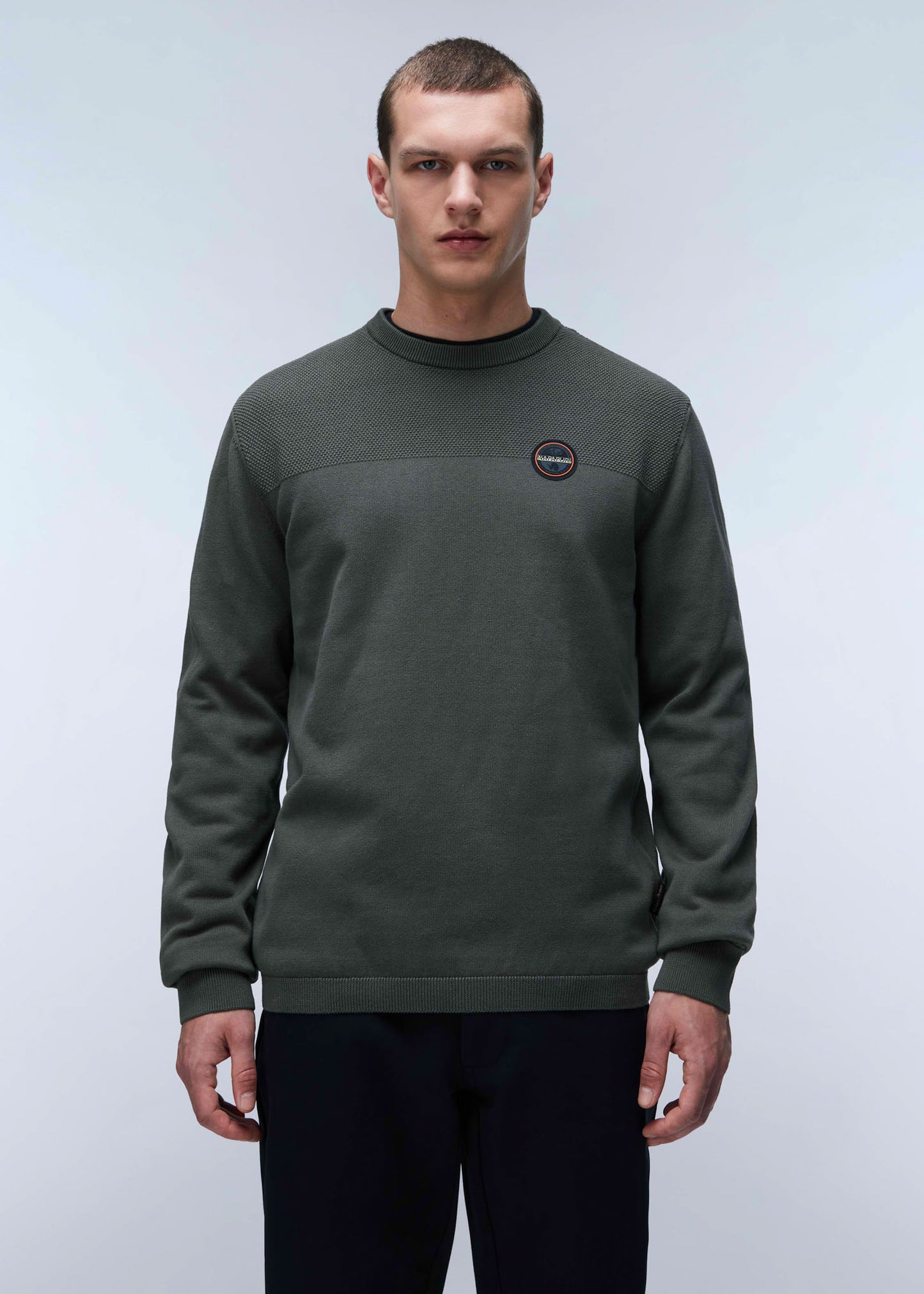 Napapijri Truien Derri crewneck sweater - green urban