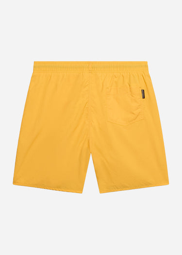 Napapijri Zwembroeken  Box swim short - yellow kumquat