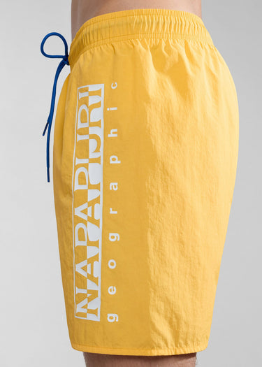 Napapijri Zwembroeken  Box swim short - yellow kumquat