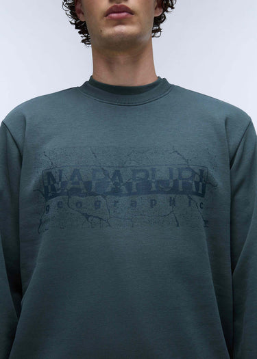 Napapijri Truien Albula crewneck sweater - green urban