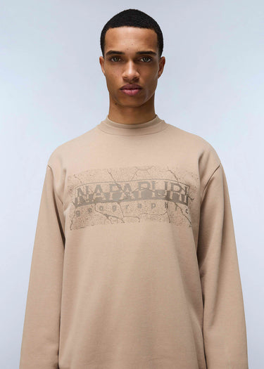 Napapijri Truien  Albula crewneck sweater  - beige rocky