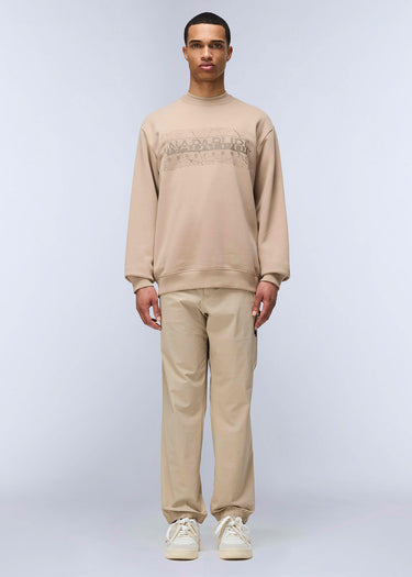 Napapijri Truien  Albula crewneck sweater  - beige rocky