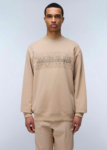 Napapijri Truien  Albula crewneck sweater  - beige rocky