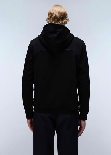 Napapijri Hoodies Badge halfzip hoodie - black