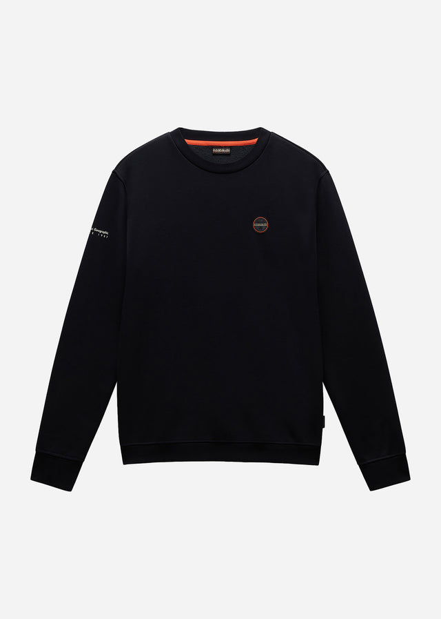 Napapijri Truien Badge crewneck sweater - black