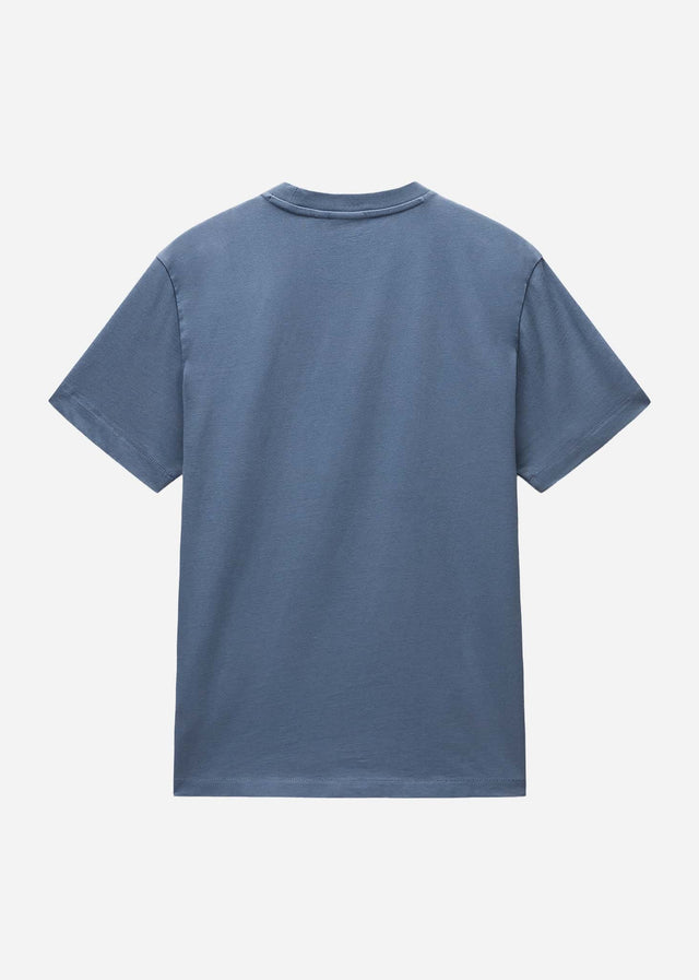 Napapijri T-shirts S box logo - stormy weat