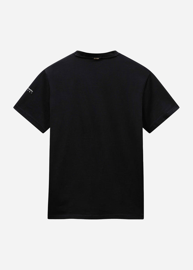 Napapijri T-shirts Badge t-shirt - black