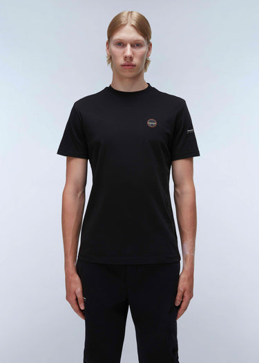 Napapijri T-shirts  Badge t-shirt - black