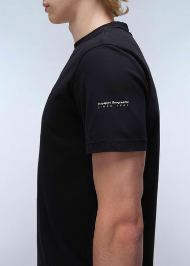Napapijri T-shirts  Badge t-shirt - black