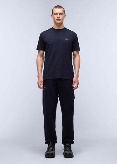 Napapijri T-shirts Badge t-shirt - blue marine