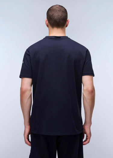Napapijri T-shirts Badge t-shirt - blue marine