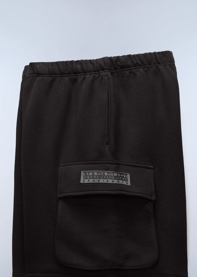 Napapijri Korte Broeken N box logo cargo - black beauty