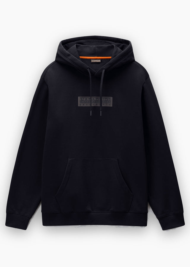 Napapijri Hoodies B box logo h wi - black beauty