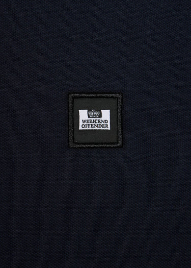 Weekend Offender Polo's Costa - navy house check
