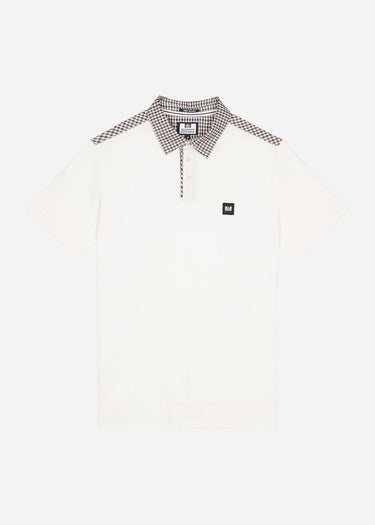 Weekend Offender Polo's Costa - winter white house check