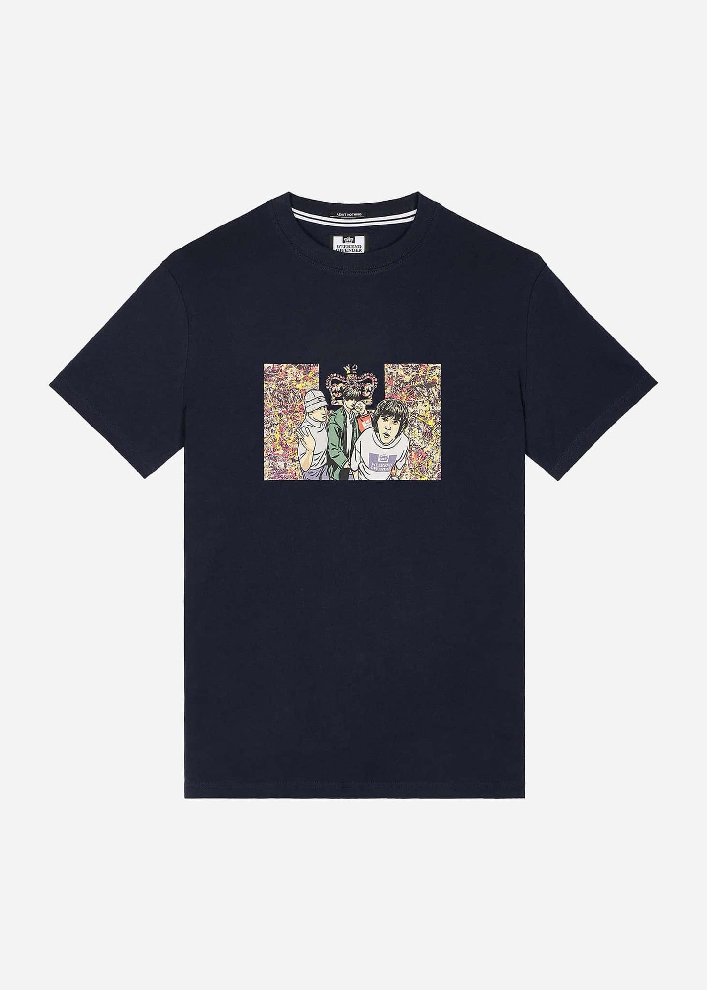 Weekend Offender T-shirts Number 5 - navy