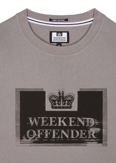 Weekend Offender T-shirts Bonpensiero - light grey