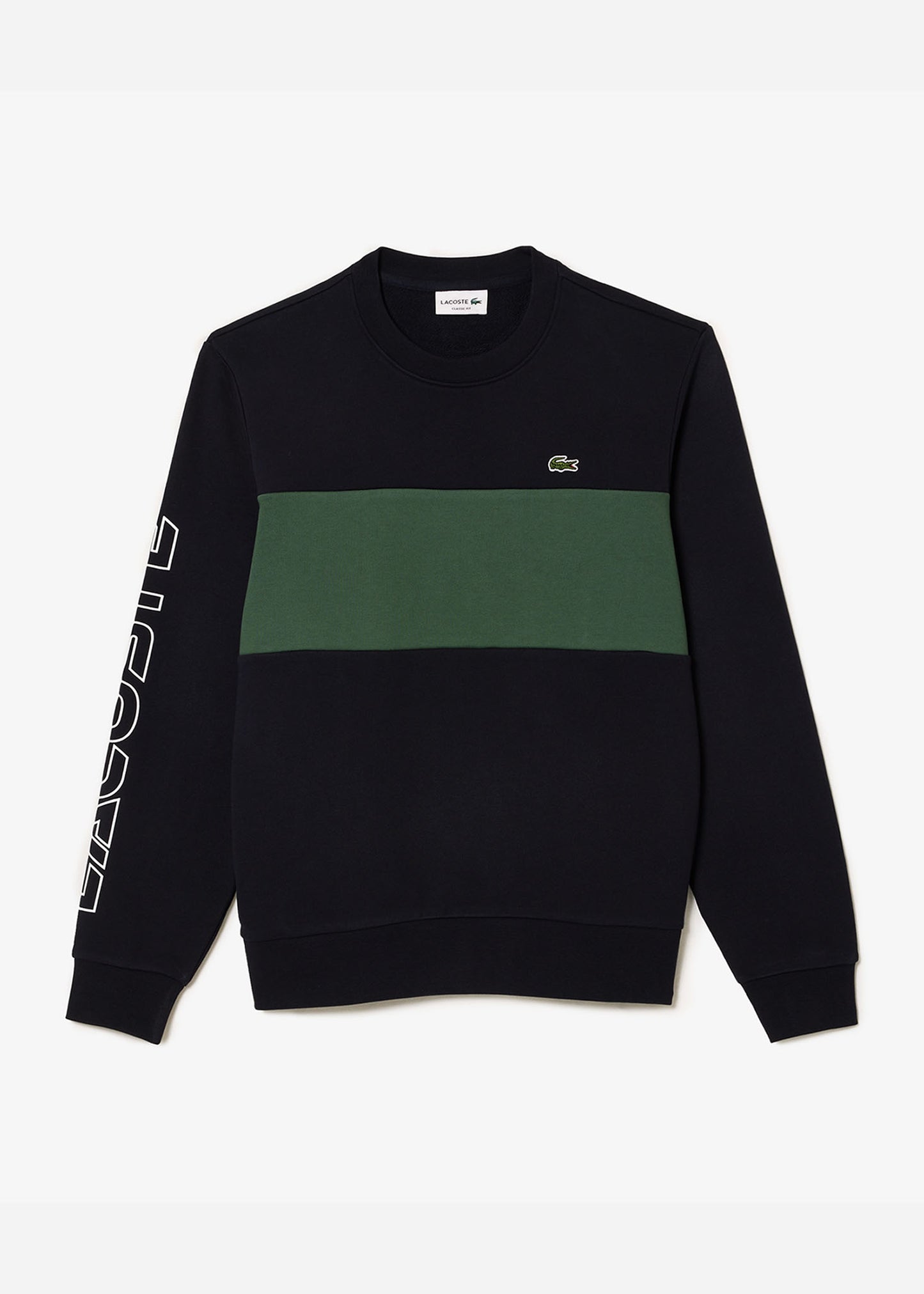 Lacoste Truien Colorblock sweater - abysm sequoia