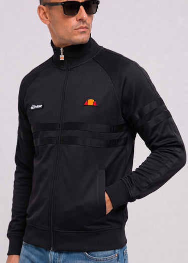 Ellesse Vesten Rimini track jacket - black mono