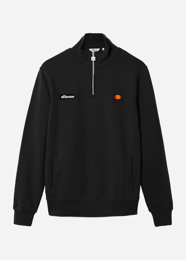 Ellesse Truien Pelegrini quarter zip - black