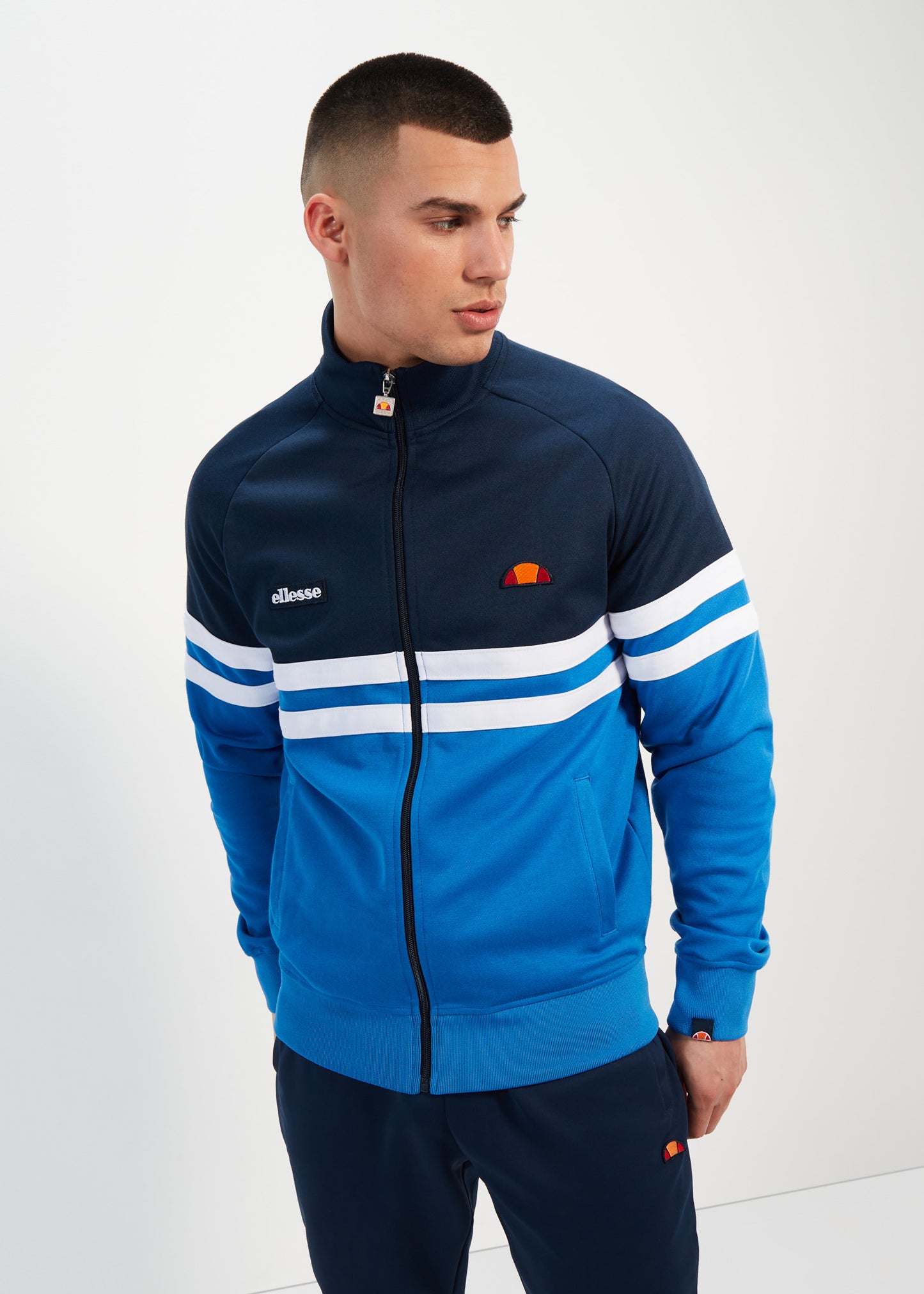 Ellesse Vesten Rimini track top - navy blue