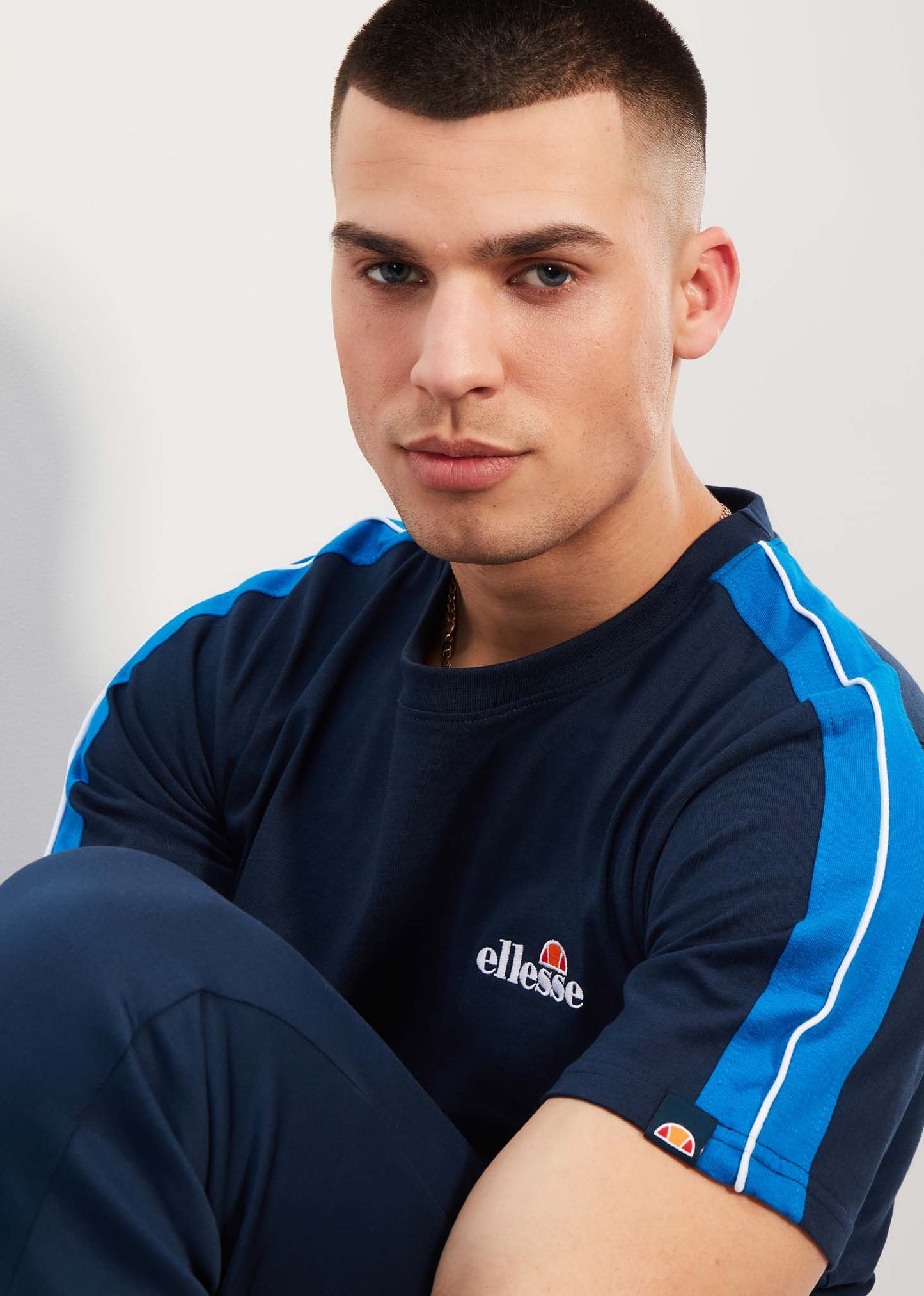 Ellesse T-shirts Crotone 2 tee - navy
