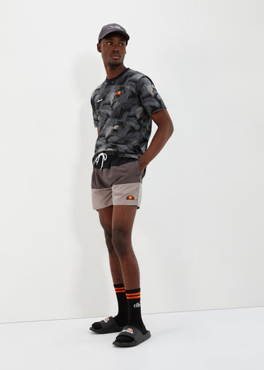 Ellesse Zwembroeken Cielo swimshort - khaki black grey
