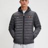 Ellesse Jassen Lombardy padded jacket - dark grey marl