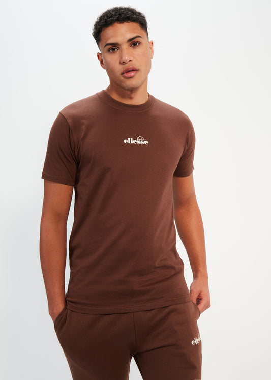 Ellesse T-shirts  Ollio tee - dark brown 