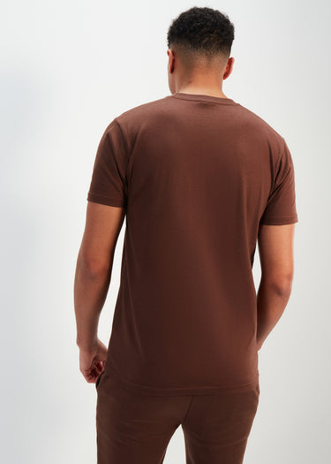 Ellesse T-shirts Ollio tee - dark brown