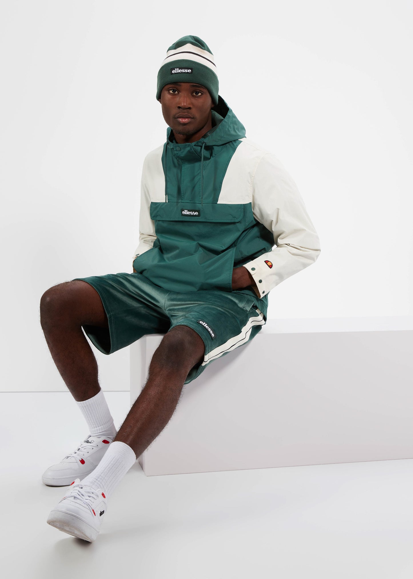 Ellesse Jassen Pierleoni oh jacket - dark green