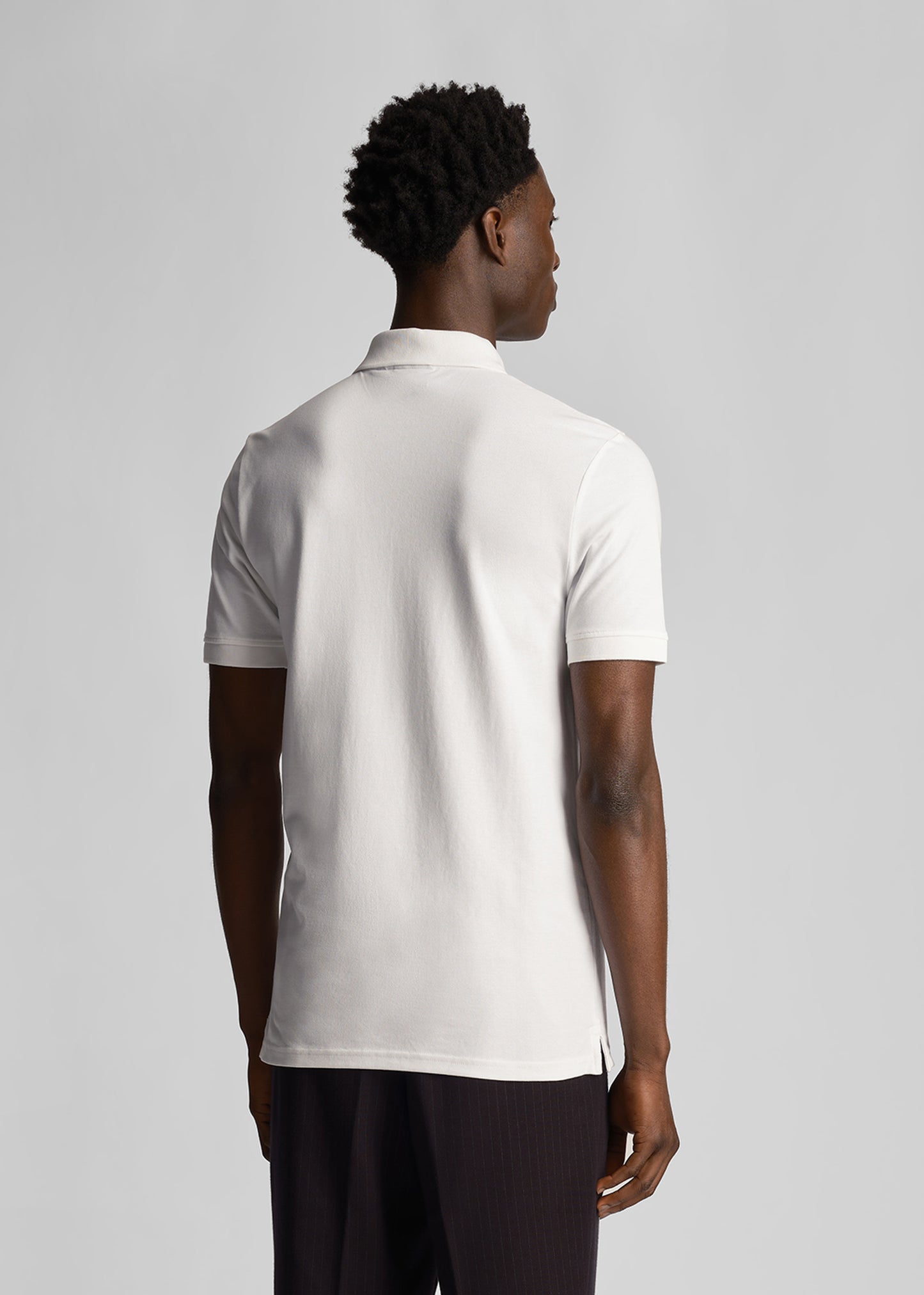 Lyle & Scott Polo's Tonal eagle polo shirt - white