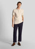 Lyle & Scott Polo's Tonal eagle polo shirt - cove