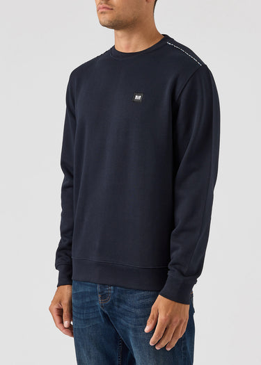 Weekend Offender Truien Vega - navy blue house check