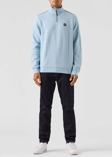 Weekend Offender Truien Matisa - winter sky blue house check