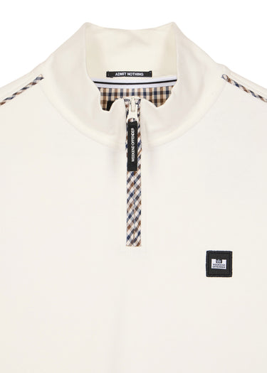 Weekend Offender Truien Matisa - winter white house check