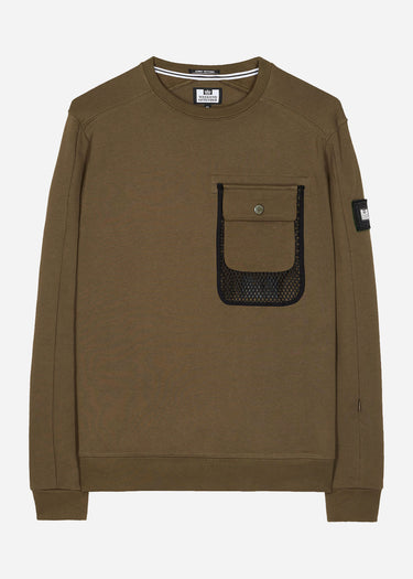Weekend Offender Truien Adiel - dark green