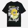 Lyle & Scott T-shirts Sunnies pool bar graphic t-shirt - jet black