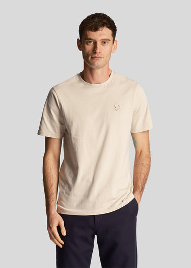 Lyle & Scott T-shirts Tonal eagle t-shirt - cove