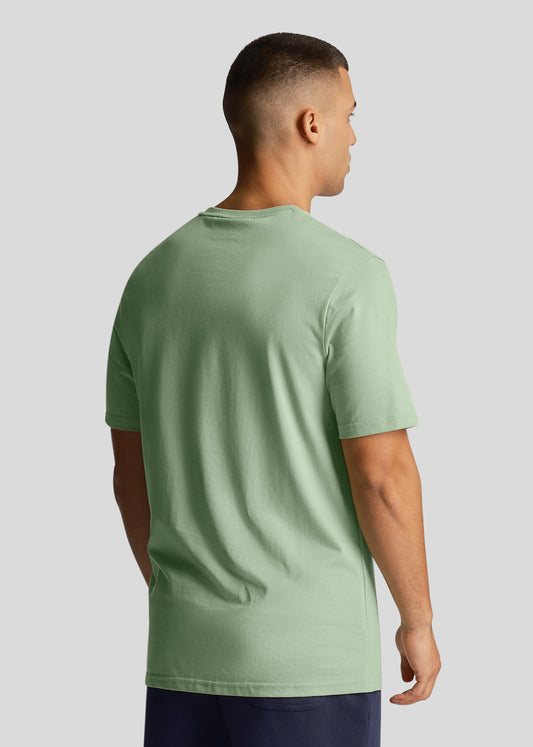 Lyle & Scott T-shirts  Plain t-shirt - glencoe green 