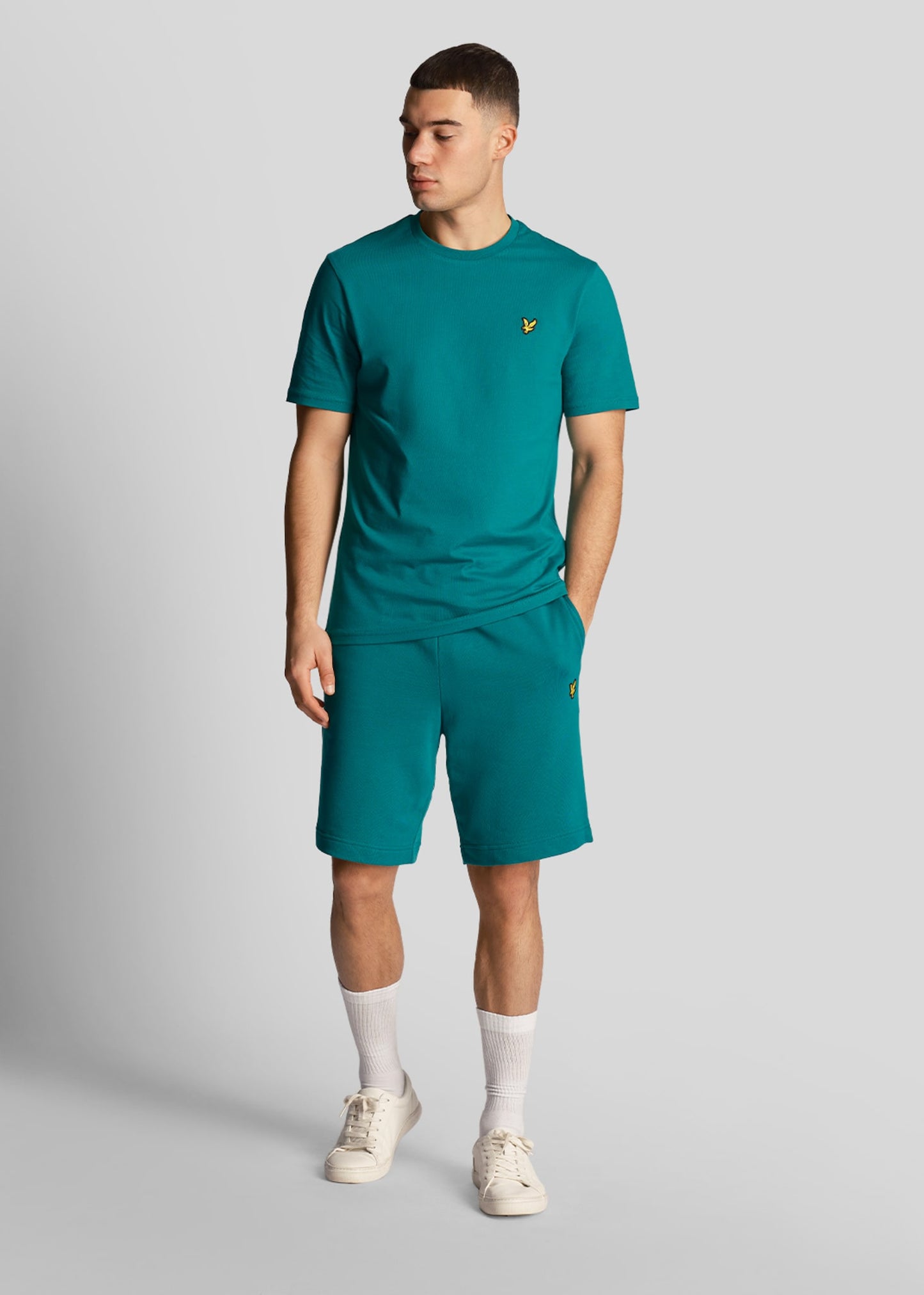 Lyle & Scott T-shirts Plain t-shirt - court green