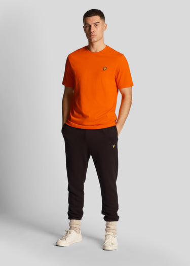 Lyle & Scott T-shirts Plain t-shirt - tangerine tango