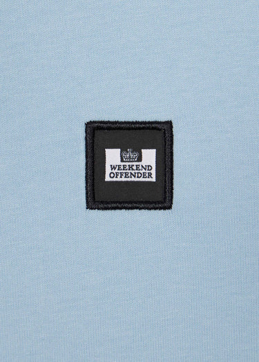 Weekend Offender T-shirts Diaz - winter sky blue house check