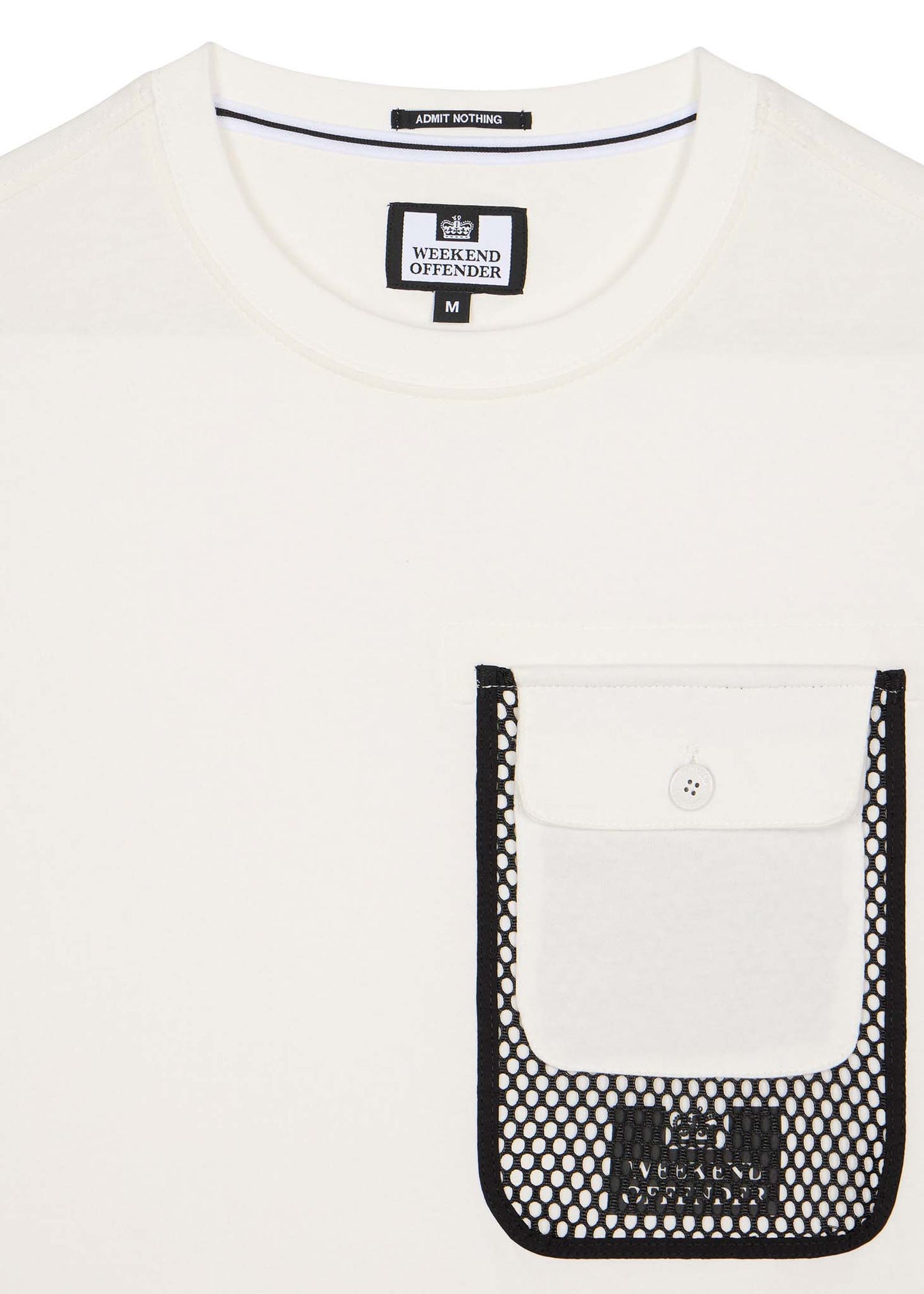 Weekend Offender T-shirts Lens - winter white