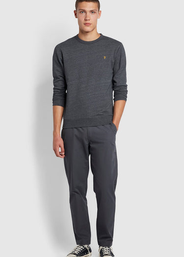 Farah Truien Sweatshirt tim new crew - farah grey marl